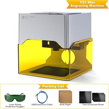 Twotrees TS1 Mini 3000mW Laser Engraver, Fully Enclosed Safe Design
