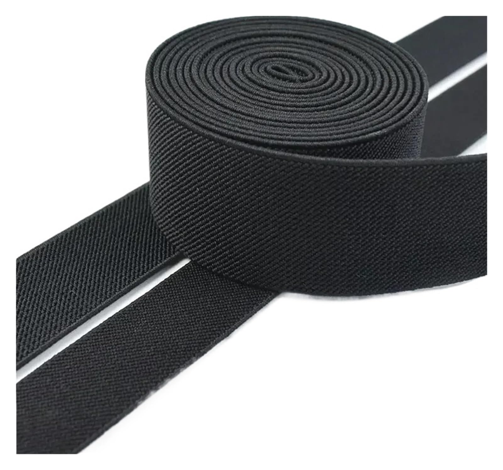 1/2/3/5M 20-70mm czarna gumka do szycia bielizny gumowa taśma spódnica z paskiem paski taśma rozciągliwa DIY akcesoria(5Meters,60mm)