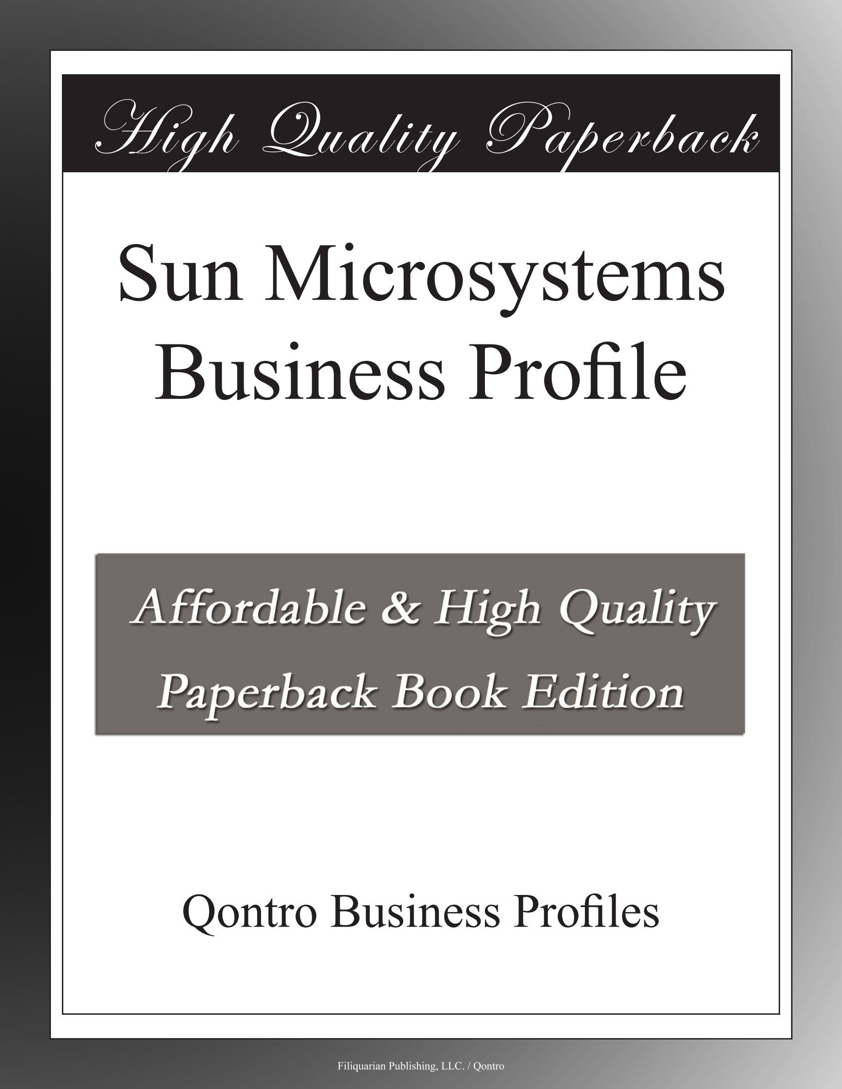Sun Microsystems Business Profile