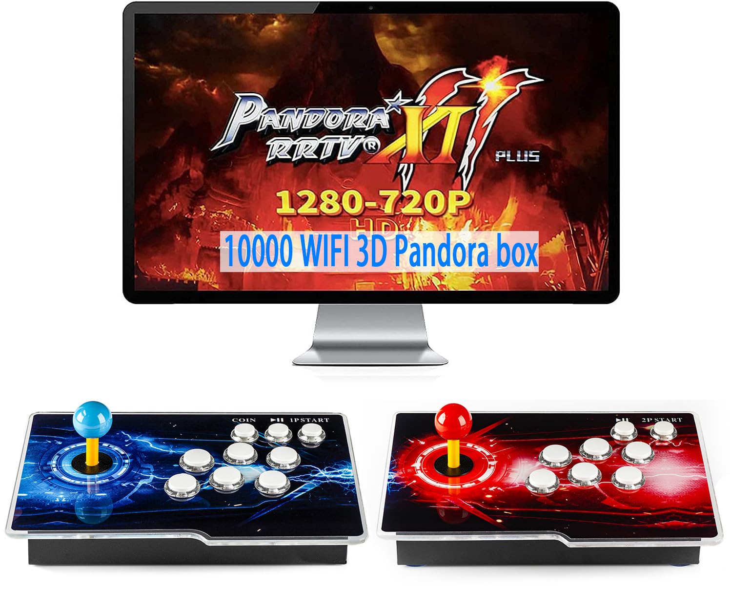 家庭用アーケードゲーム　Pandora’s Box 4S ✓ Pandora's Box 4s - All in one Arcade in a box 680 games