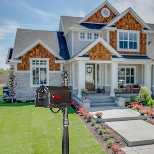 Miniatura 21 de Special Lite Savannah - Buzón con poste Ashland - Buzón de cobre con poste de aluminio - SCS-1014_SPK-600-CP