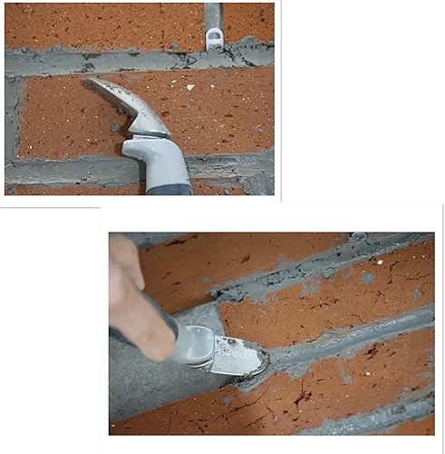 Miniatura 4 de Paleta de señalamiento de mortero Paleta de ladrillo Paleta de acero inoxidable 304 Paleta de calafateo de ladrillos Puntero de albañilería Paleta