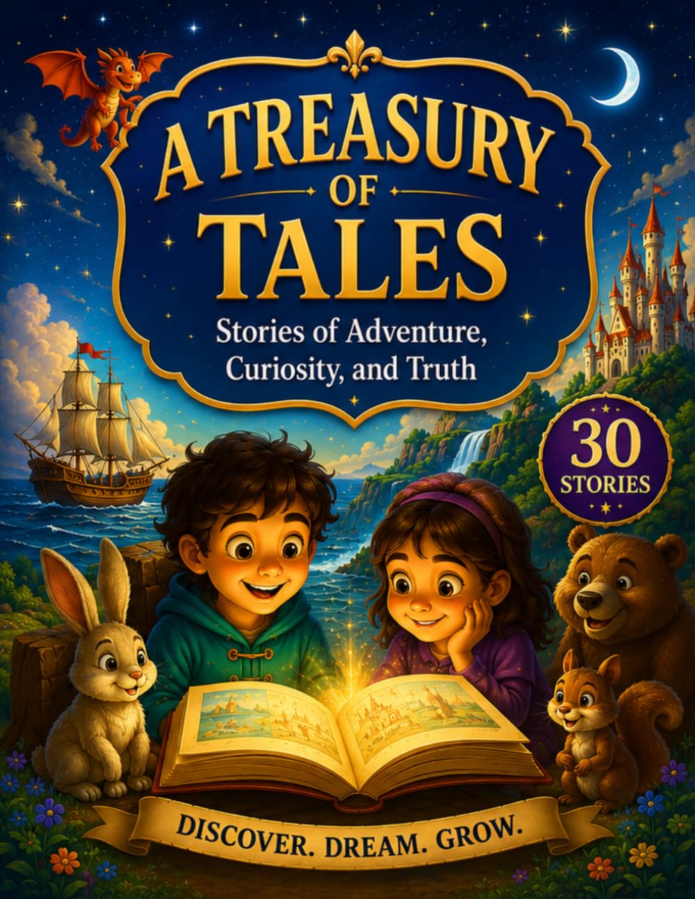 A Treasury of Tales: Stories of Adventure, Curiosity, and Truth