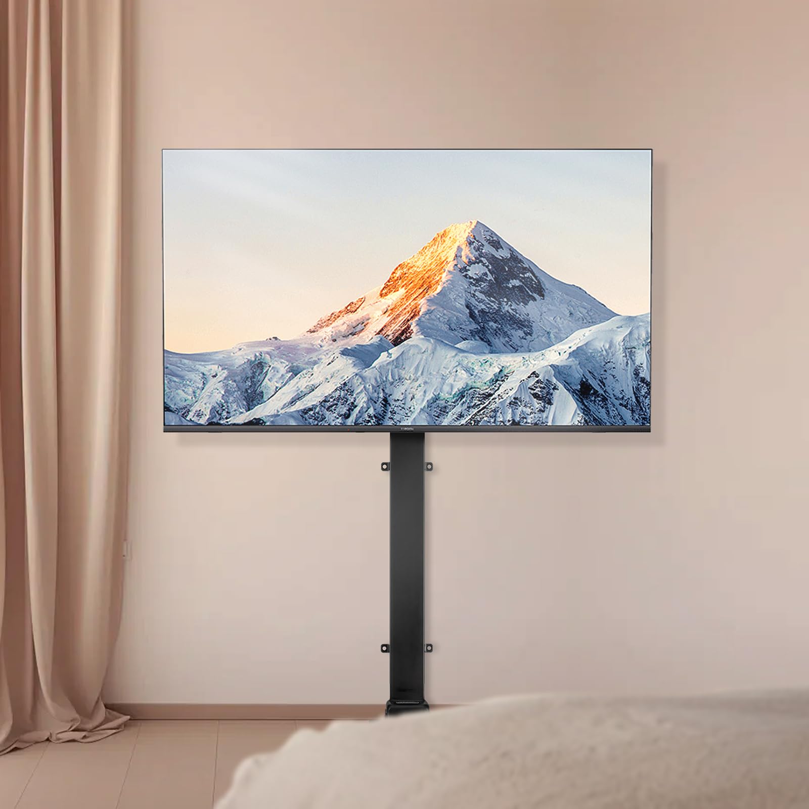 VEVOR Soporte de Techo Motorizado para Televisores de 813 a 1397 mm, Soporte Plegable Ajustable Eléctricamente Patrón Máximo de Orificios VESA de 60 x 40 cm para Televisores de hasta 54 kg
