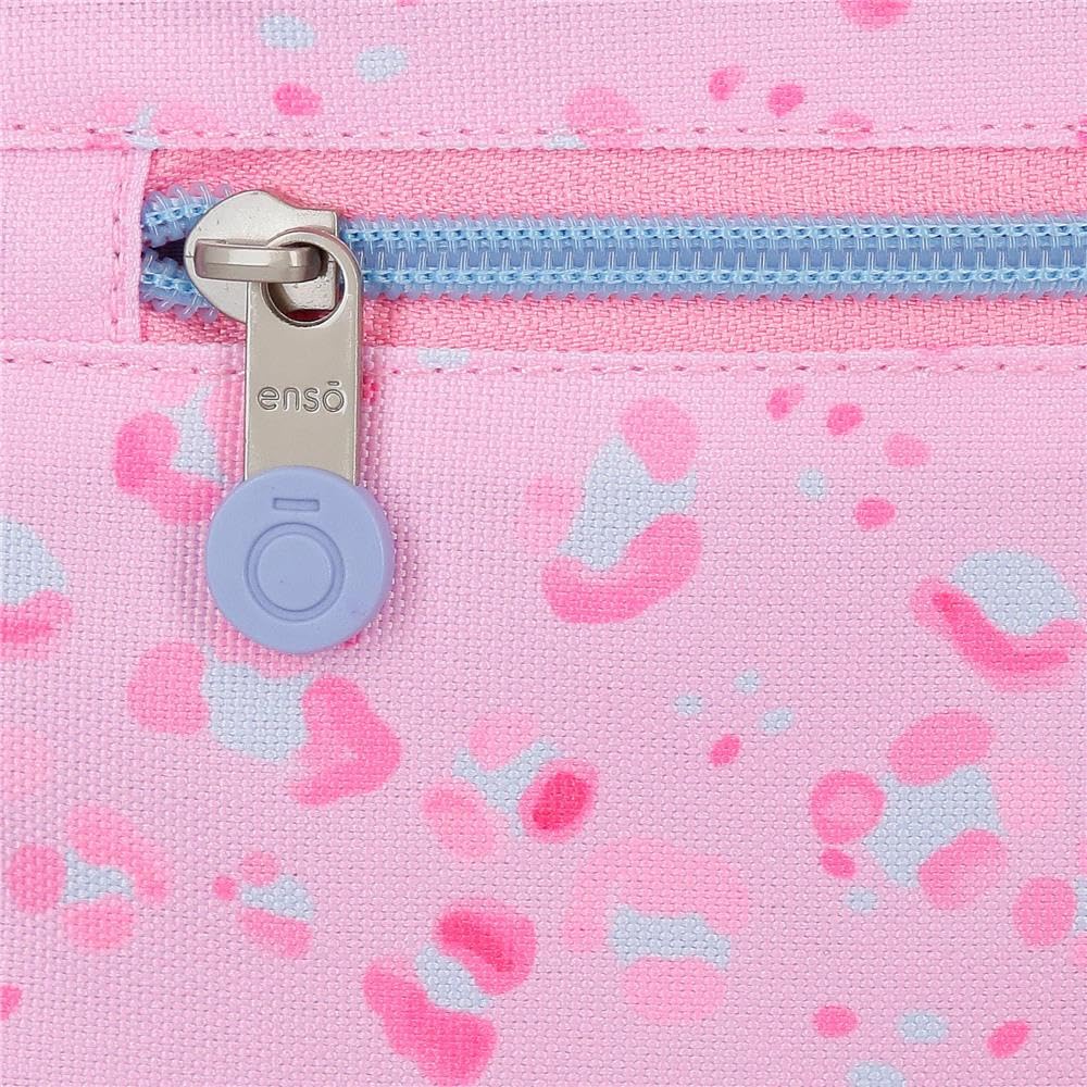 Enso Dreamer Zaino per bambini, zaino per la scuola, realizzato in poliestere, ruote doppie a rotazione multidirezionale, molteplici modi per usarlo, blu, Rucksack 44, Zaino 44