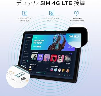 DOOGEE G6+ Android16 タブレット 11インチ SIMフリー Amazon.co.jp: 【Android16 4G LTE タブレット】DOOGEE G6