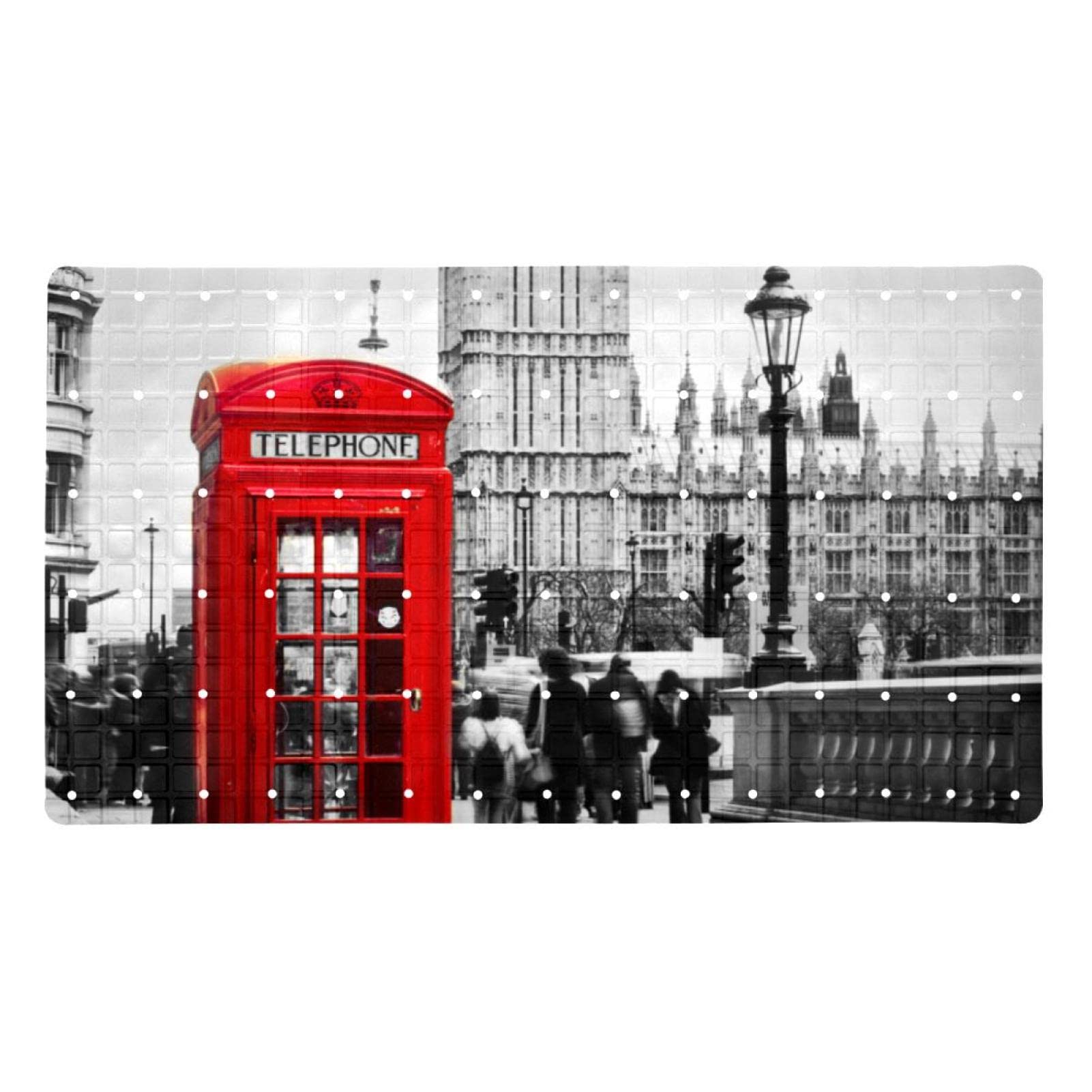 Tapis de bain Big Ben anti-glisse pour sécuriser la baignoire sans produits toxiques