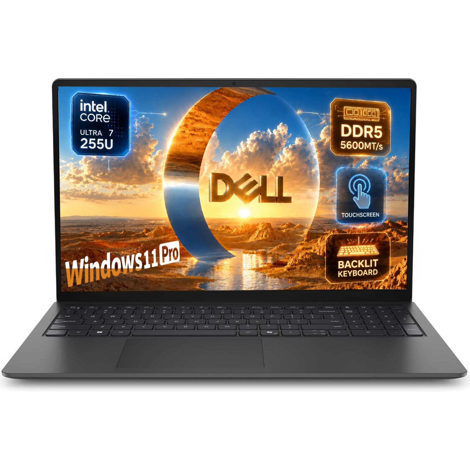 Amazon.com: Dell 15 Laptop Touchscreen, Intel Ultra 7(12-Core