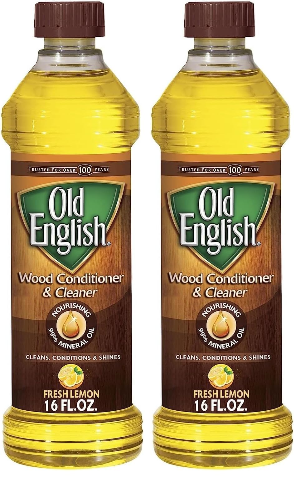 Old English Oil, Bottle Lemon 16 Fl Oz (Pack of 2)