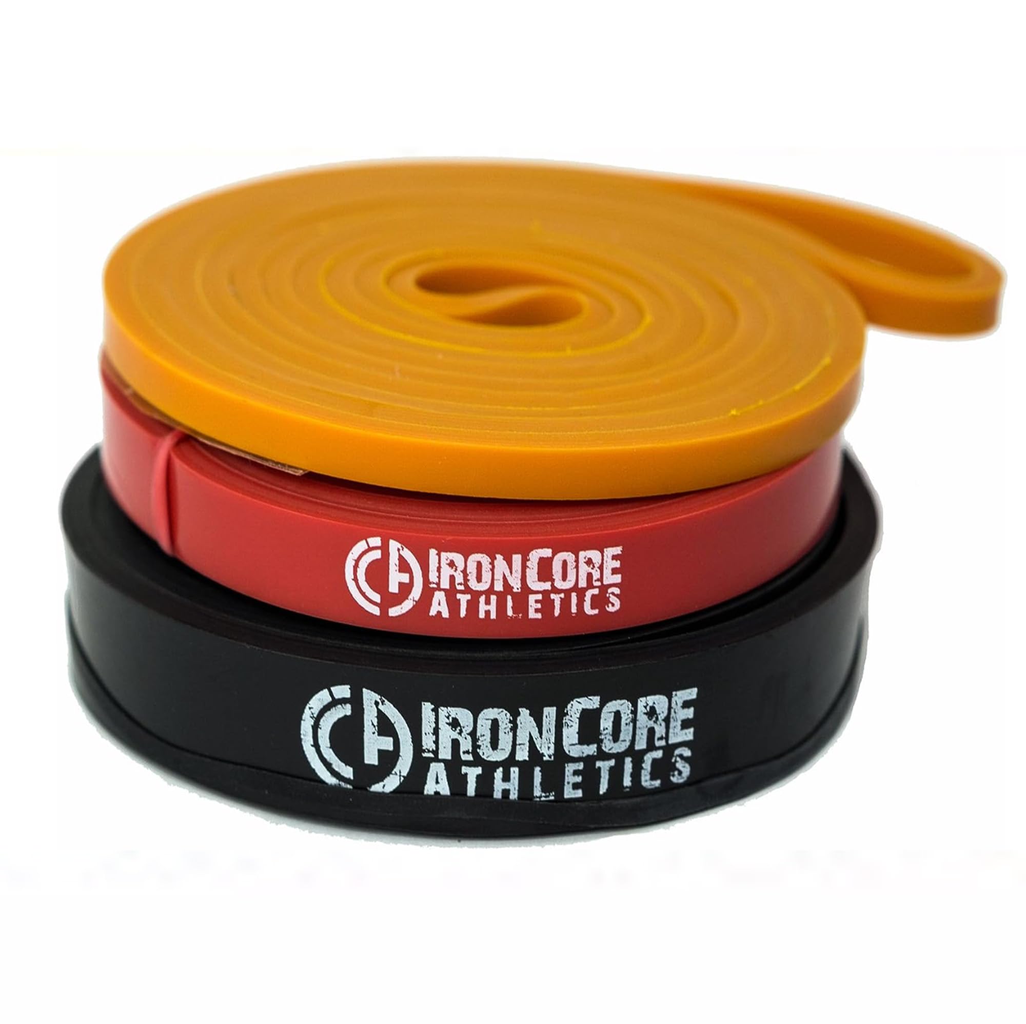 'Iron Core Athletics Pull Up Assistance Bands - Commercial Gym Quality 41'' Loop Exercise Pull-Up Bands - 4 Different Resistance Levels to Choose from'