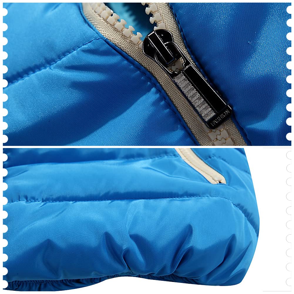 Mädchen Weste Kinder Daunenweste Warme Steppweste Ärmellose Jacke mit Kapuze Kinderweste Outdoorjacke