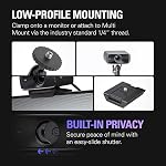 Elgato Facecam MK.2, Premium Full HD Webcam, HDR | Sony sensor, PTZ control, Uncompressed 1080p60 video, DSLR-style controls, Easy-slide privacy shutter
