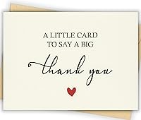 ISPONRE 25 Pack Elegant Thank You Cards with Envelopes & Stickers - Blank Inside, Premium 350gsm for Weddings, Baby Showers, Businesses