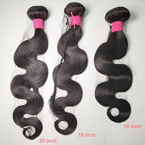 Miniatura 3 de 1 paquete de cabello humano ondulado 100% sin procesar, cabello Remy virgen brasileño 10A, extensiones de cabello de trama doble a máquina, longitud