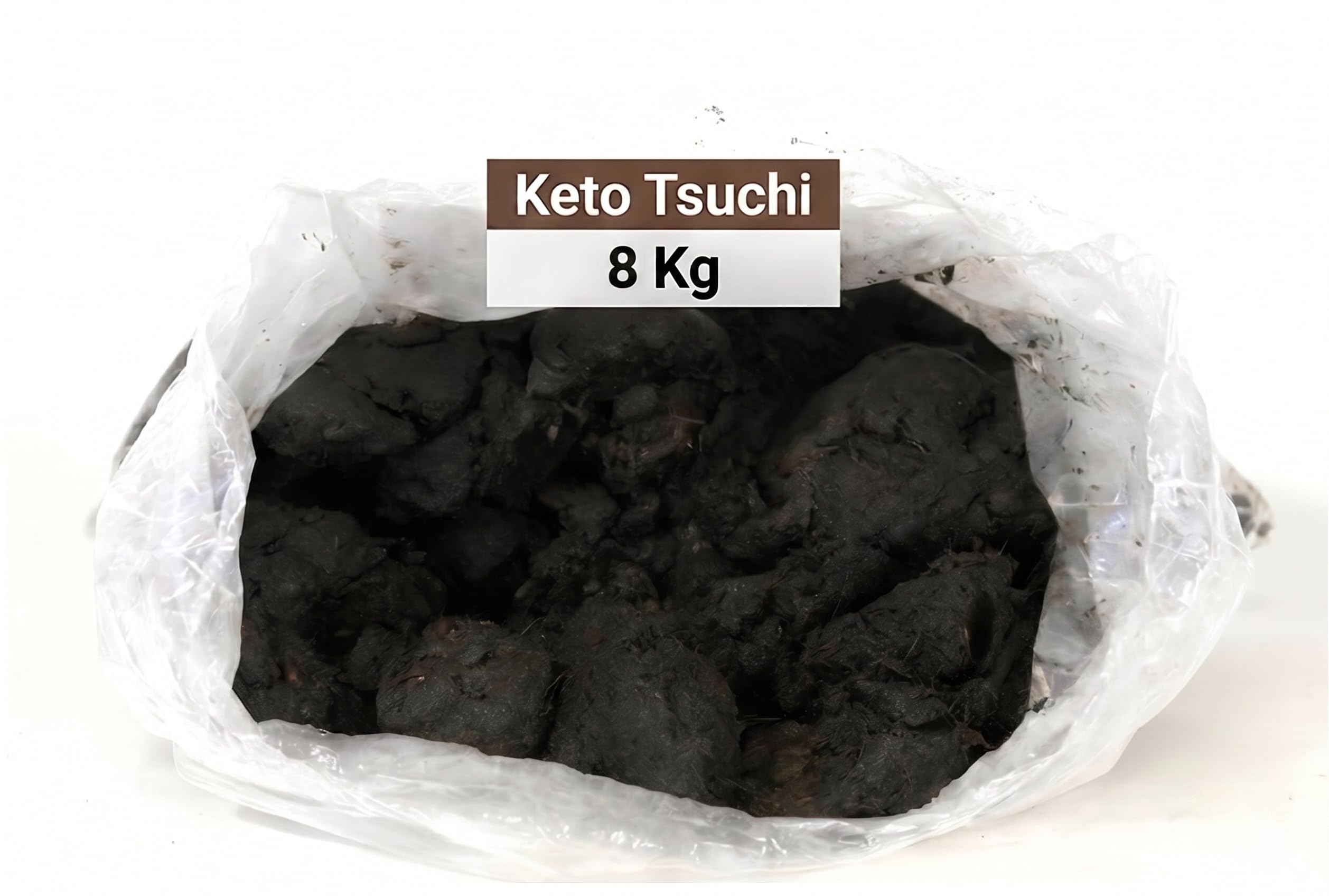 Pollice Verde - Terriccio Keto Tsuchi - Substrato Argilloso Giapponese per Bonsai e Kokedama - Ideale per Ishizuki (Roccia), Boschetti e Bordure - Alta Plasticità e Adesione (8 KG.)