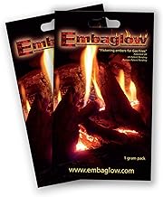 Glowing Flickering Embers for Gas Fires - Used by Major European Gas Fire Brands Including Gazco, BFM, DRU and NU Flame - Original Patented Glowing Metal Wire Ember (2x1g)