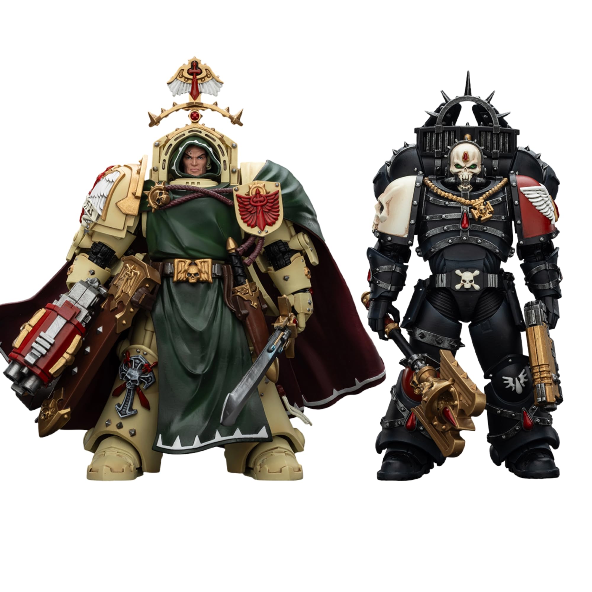 JOYTOY Warhammer 40k figurka 1/18 Dark Angels Belial i Blood Angels Lemartes kolekcjonerskie prezenty, zabawki dla dzieci w wieku 15+ i dorosłych w przedsprzedaży