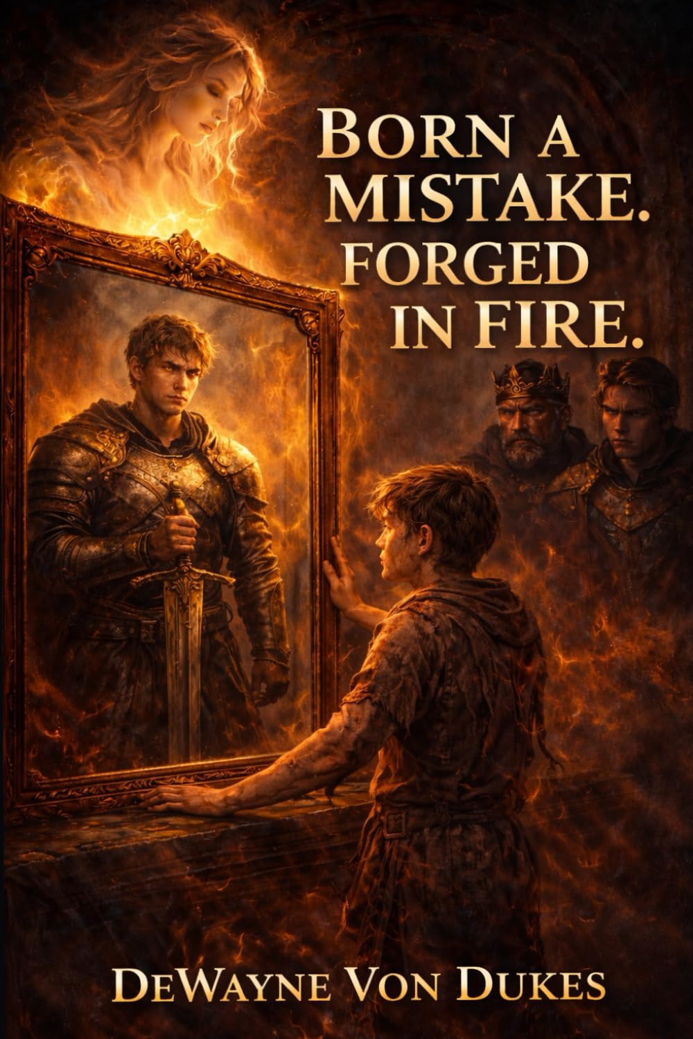 Born a Mistake. Forged in Fire.