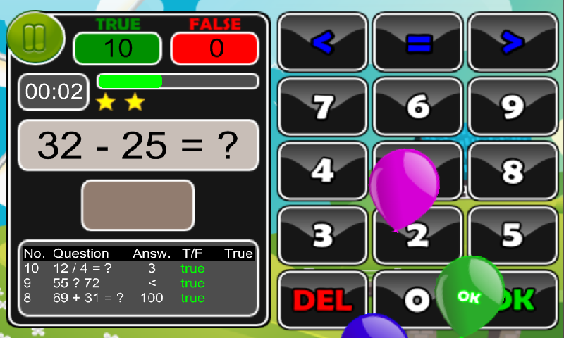 Math Game - App on Amazon Appstore