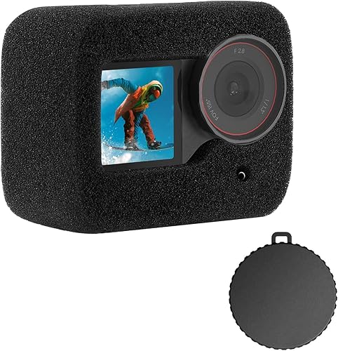 FitStill Funda protectora de reducción de ruido a prueba de viento para DJI Osmo Action 5 ProAction 4Action 3, funda de esponja para parabrisas y
