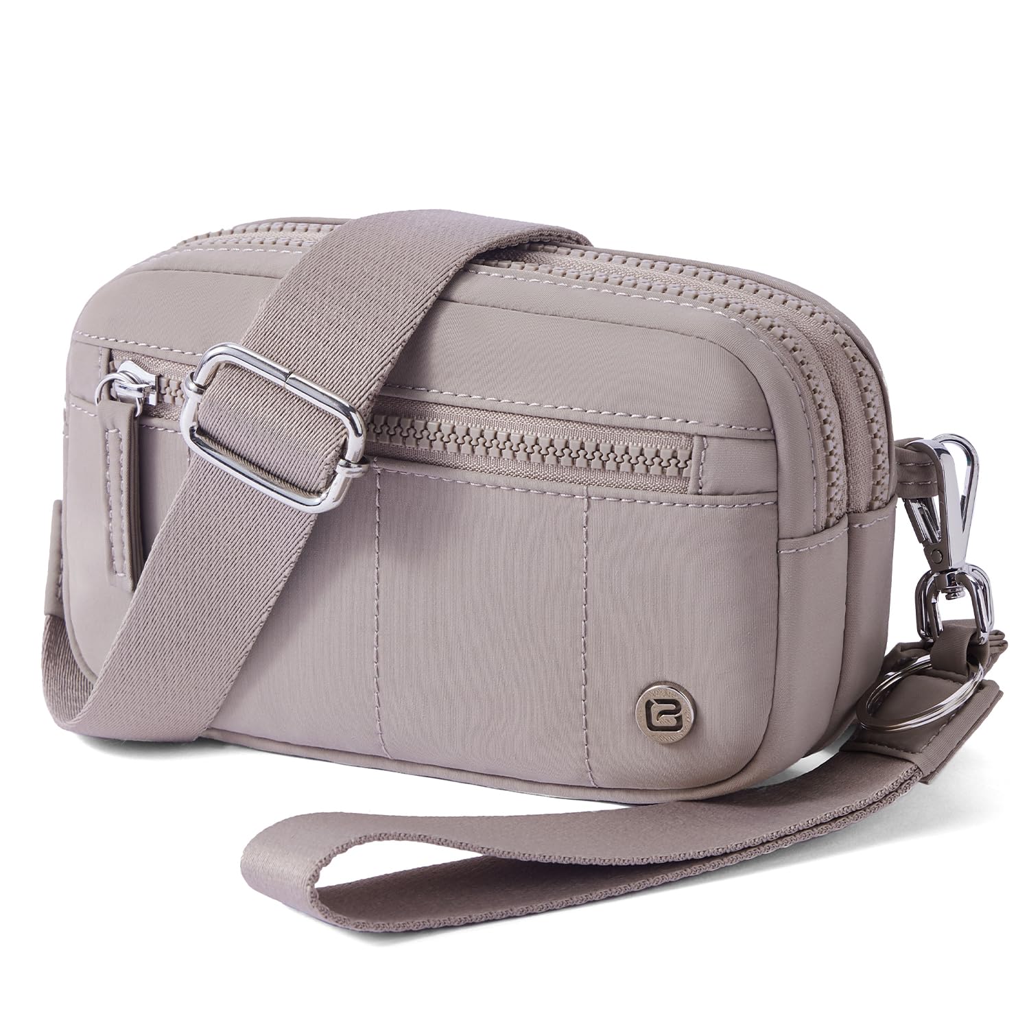 POIUGOYA Small Nylon Crossbody Bags for Women, RFID Wristlet Wallets