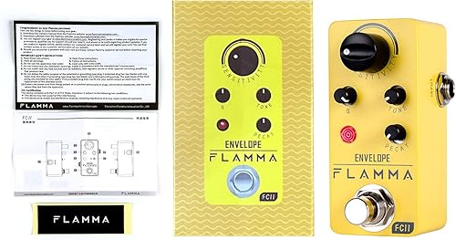 Miniatura 5 de FLAMMA FC11 Auto Wah Pedal de Sobre Filtro de Efectos de Guitarra True Bypass para Guitarra y Bajo