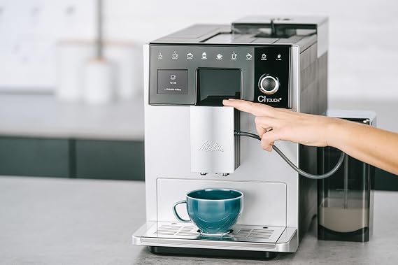 Melitta CI Touch Fully Automatic Coffee Machine Silver
