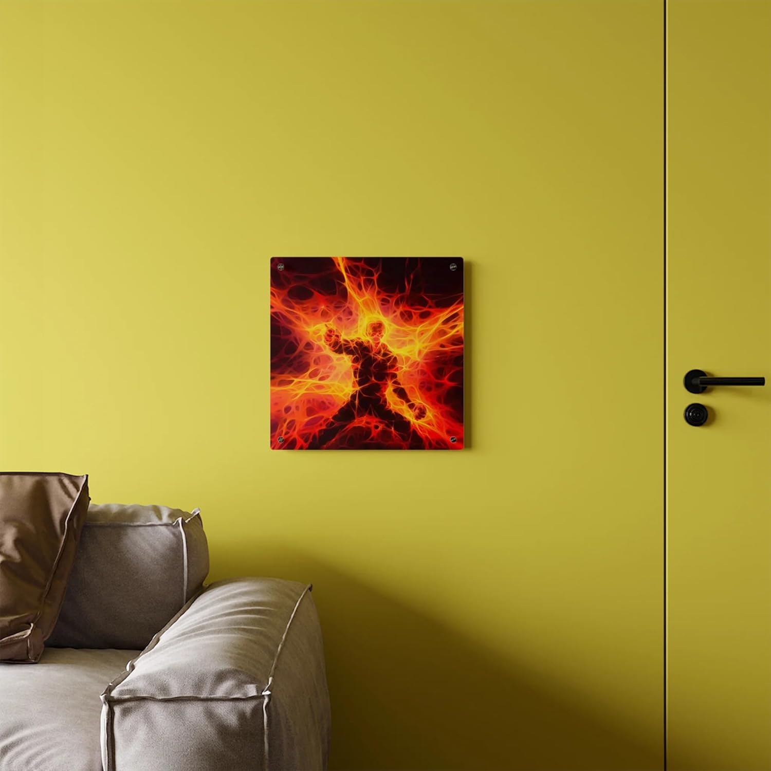 Power Prism - Acrylic Wall Art Prints 16″ x 16″ (Square) 0.25''