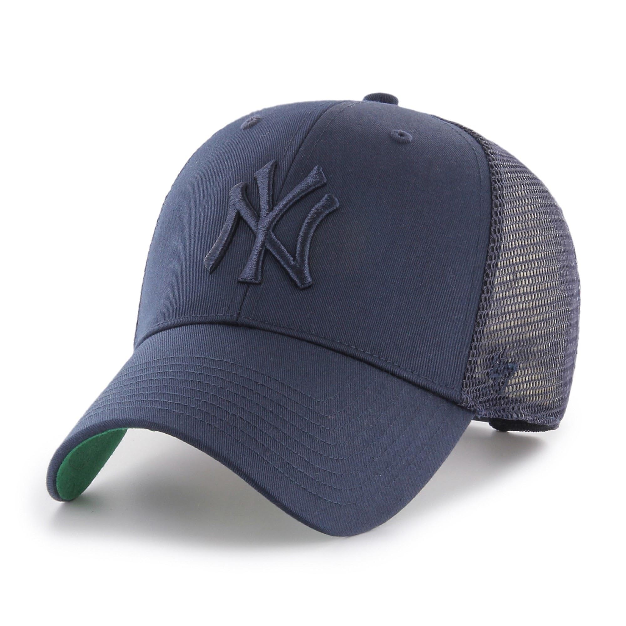 Men's New York Yankees #36696 '47 Mlb Trucker Cap Adjustable Mesh Snapback Baseball Team Logo Cap Baseball Cap, One Size