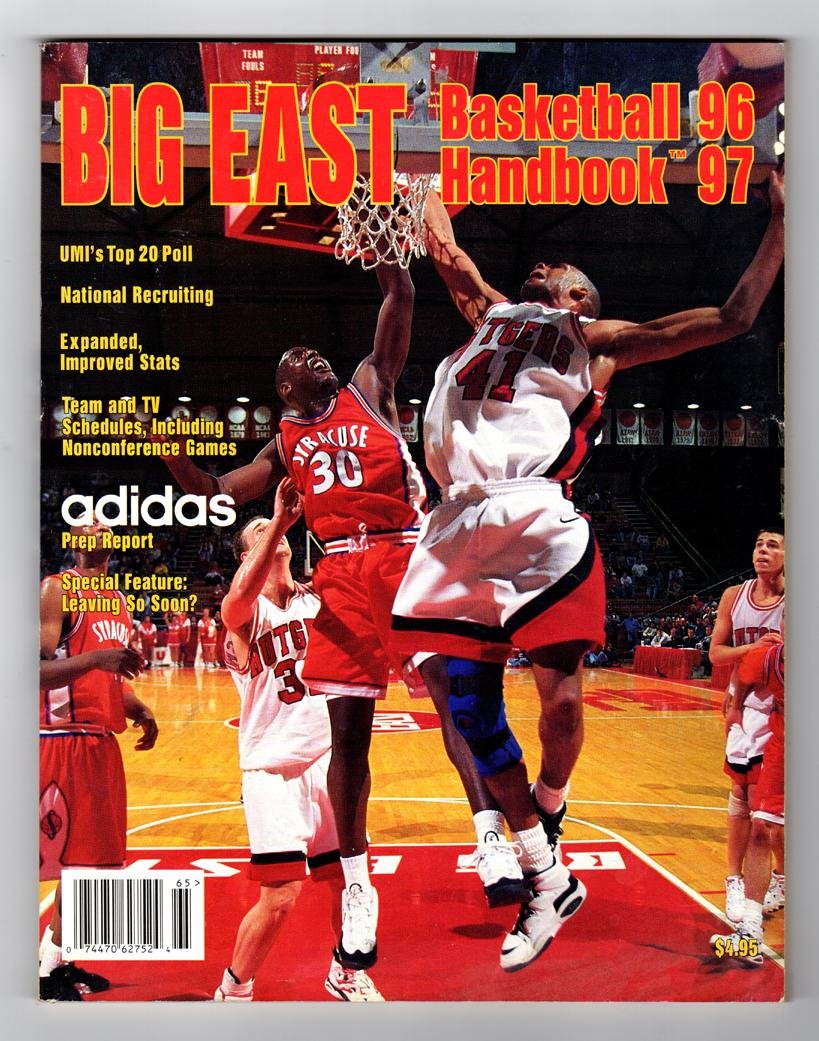 Big East Basketball Handbook 96 97 (199697) / Todd Burgan (Syracuse