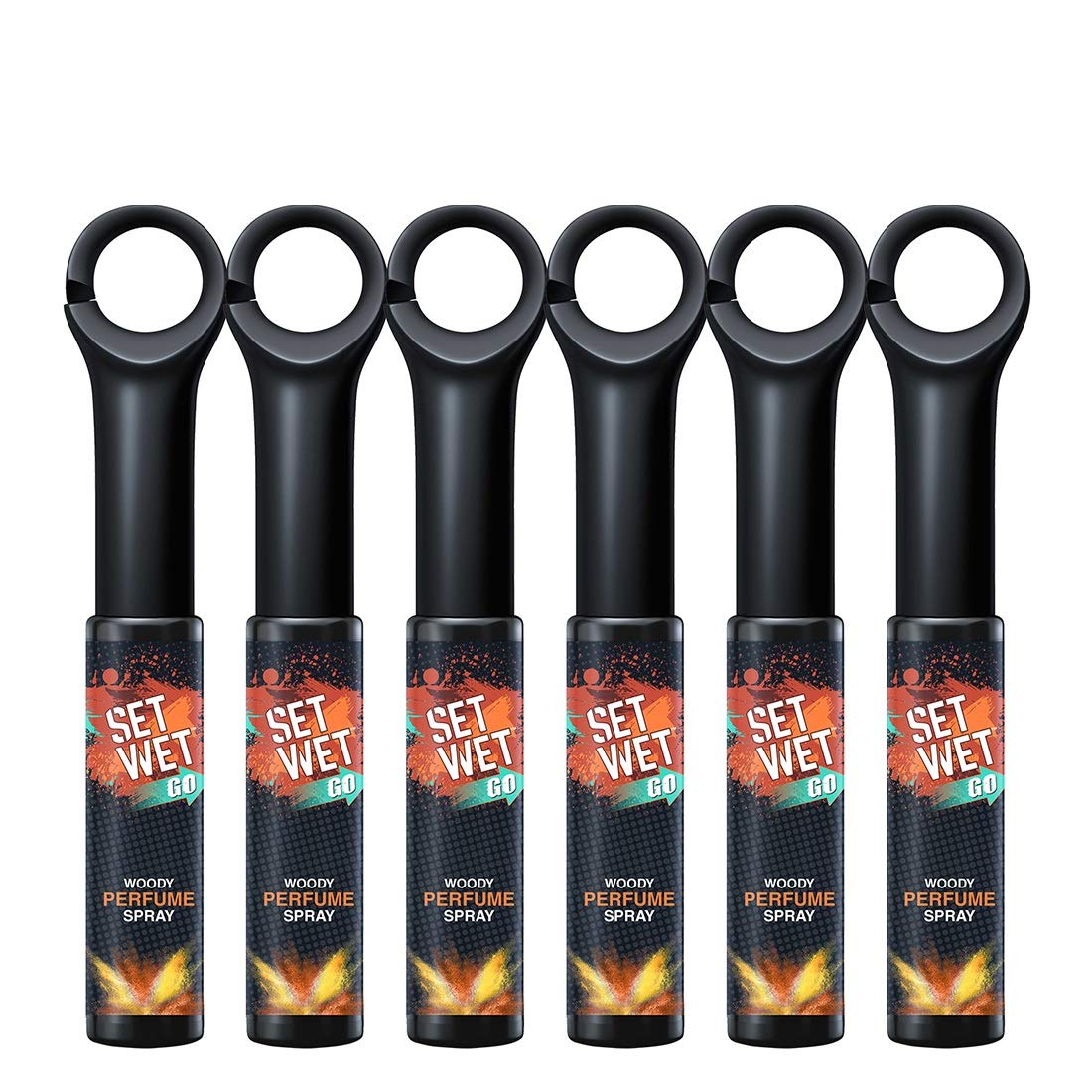 Buy Set Wet Go Musk Perfume Spray, 20ml (Pack of 6) Online at Low