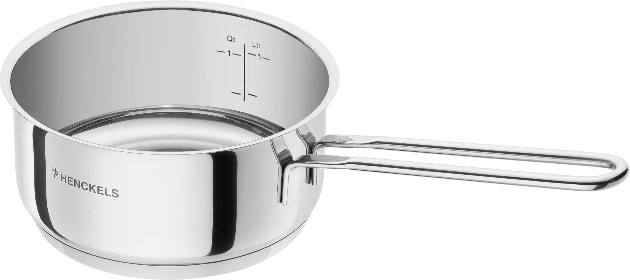 HENCKELY by ZWILLING Reflection - Set di pentole da 5 pezzi, coperchio in vetro, acciaio INOX 18/10, per tutti i piani cottura, incl. induzione