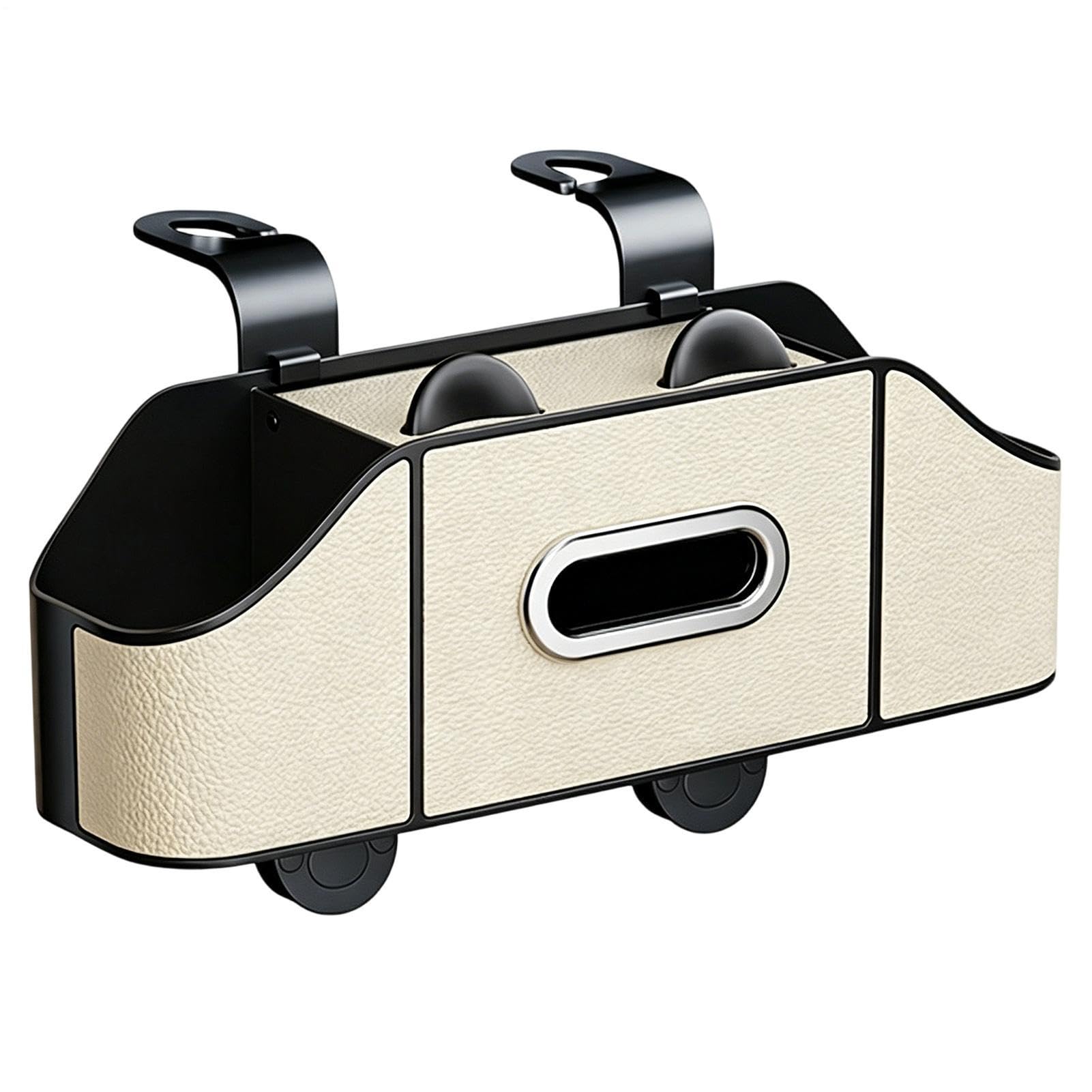 Organiseur de siège auto étanche avec boîte de rangement et porte-gobelet pour voyage