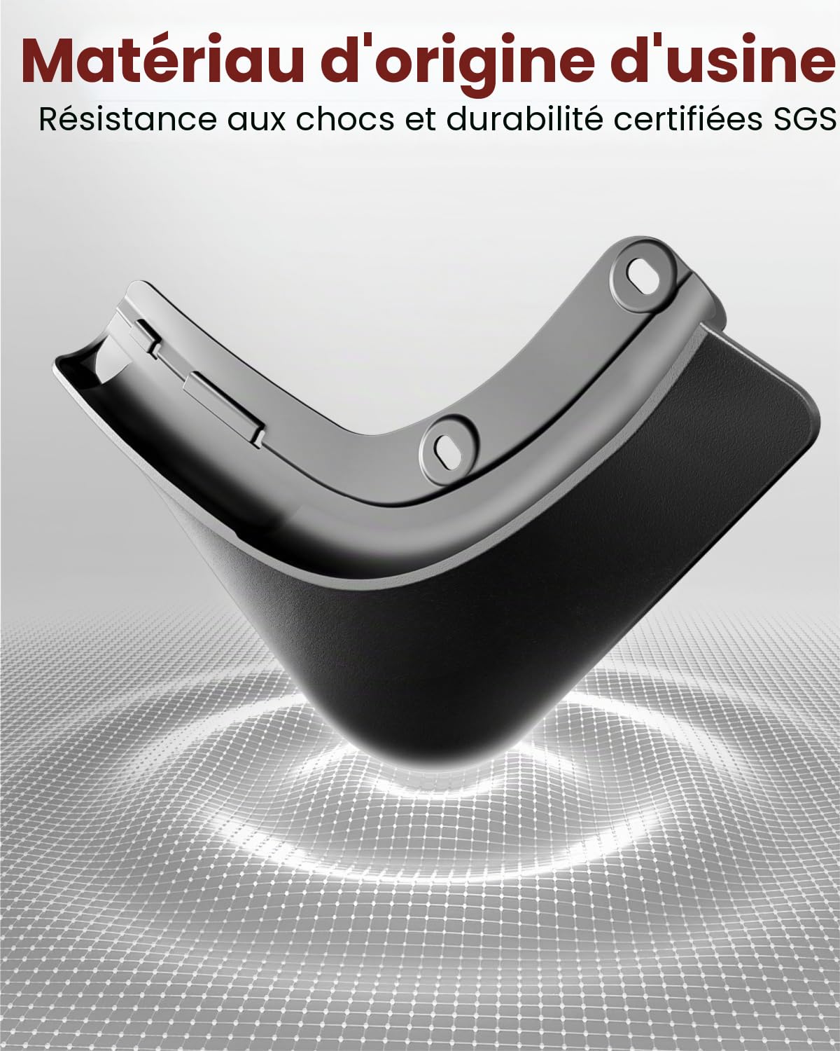 REEVAA Tesla Lot de 4 bavettes Garde-Boue pour Le modèle Y Juniper 2025 à 2026, Noir