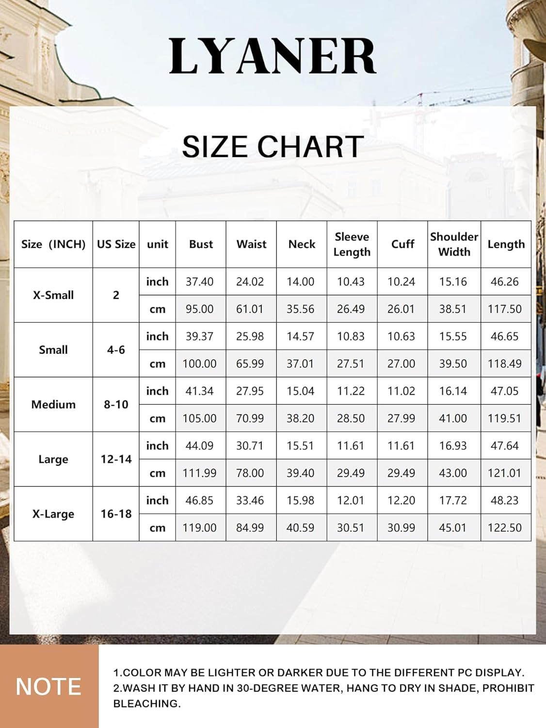 LYANER Women's Casual Striped Print V Neck Puff Short Sleeve Ruffle Hem Midi Dress Light Blue Medium - Image 6