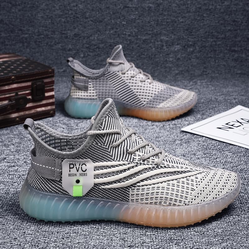 Men's Sneakers Sport Running Athletic Tennis Walking Shoes Men's Wide Toe Box Running Shoes Natural Foot Shape Tennis Sneakers Non-Slip Breathable Sneakers Shoes Size 6.5-102