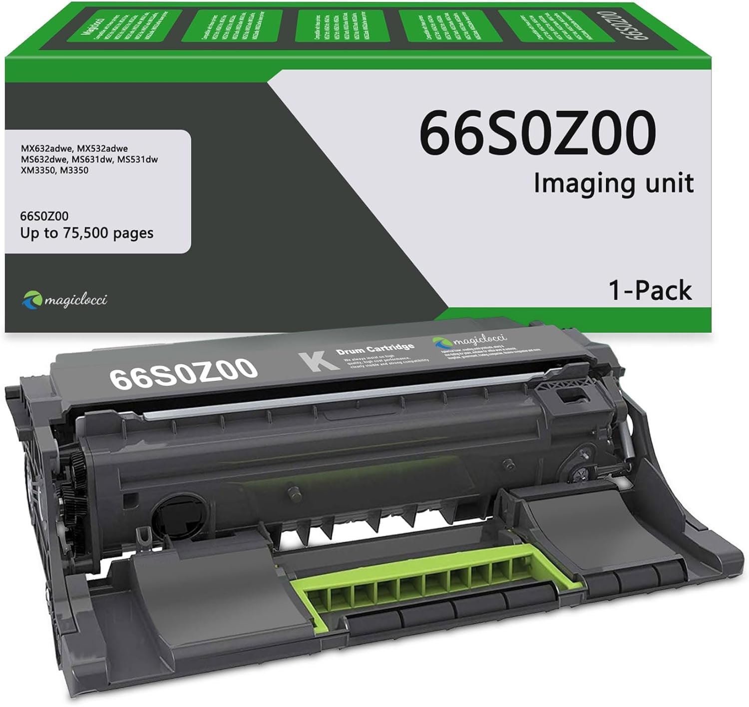 Amazon.com: 66S0Z00 Imaging Unit (1-Pack) Replacement for Lexmark
