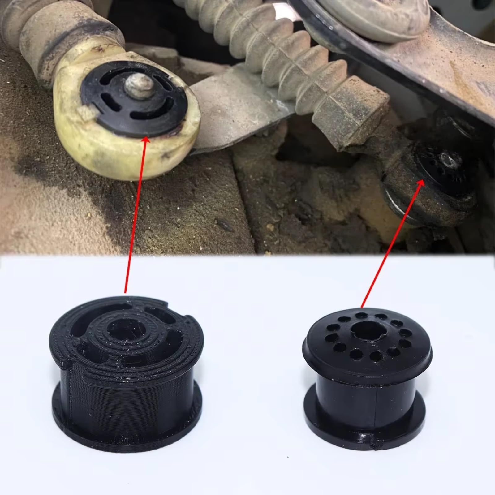 Getriebe Buchse Kompatibel Mit Chrysler PT, Für Cruiser 2000–2010, Für Neon 1993–2005, 2-teiliges Schaltkabel-Buchsen-Set, Verbindungstülle, Endstangen-Set