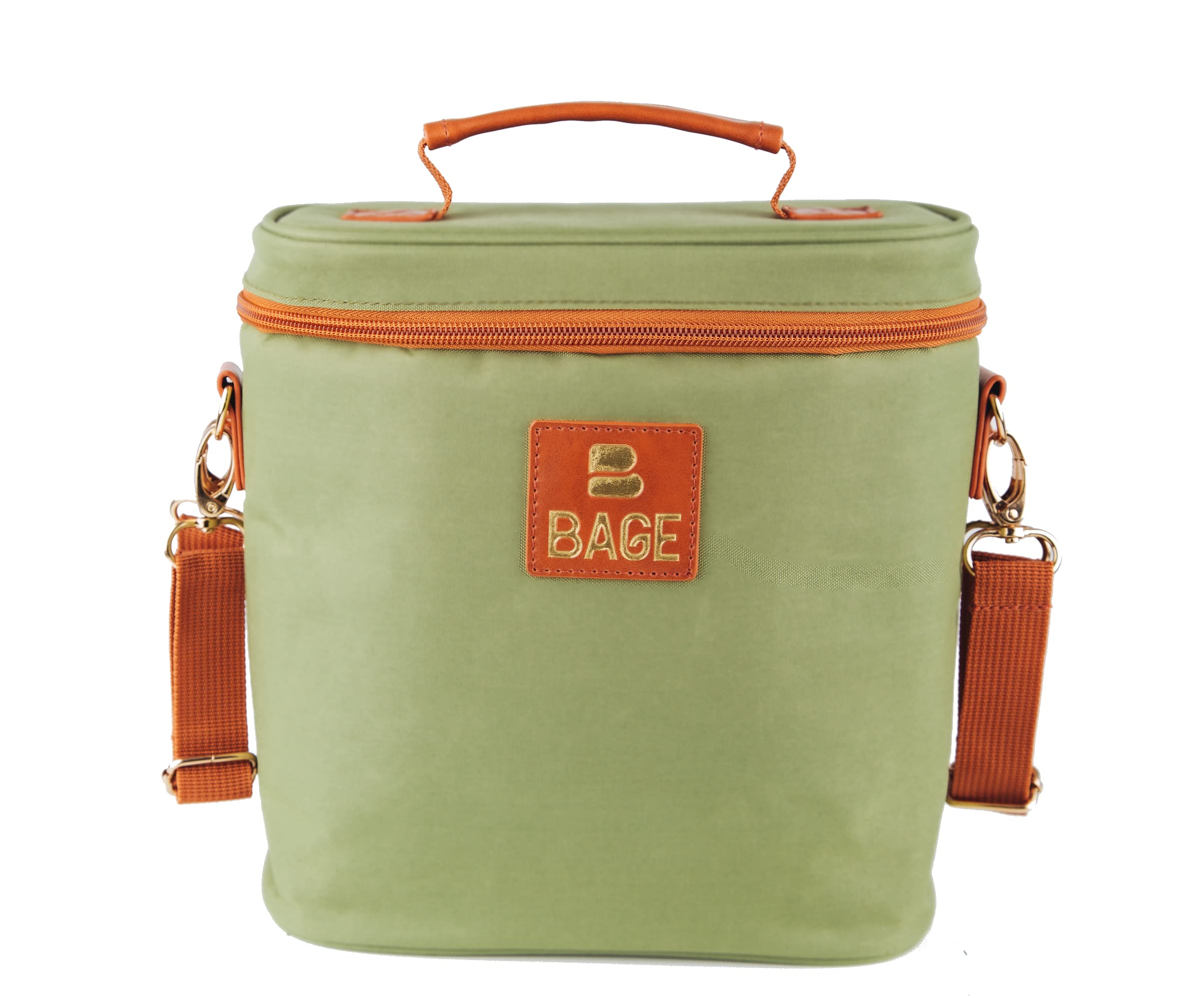 Bage Breastmilk Cooler Bag - Carries up to 4 Tall Bottles - Cold - Modern Sleek Design