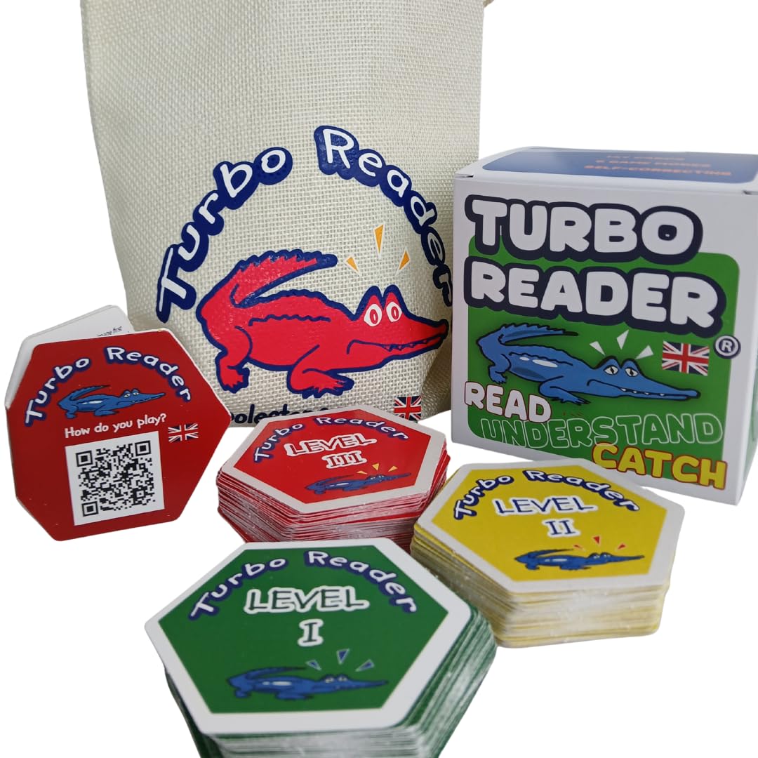 Genérico Turbo Reader Game - Aprende inglés Jugando. Mejora la fluidez y la comprensión lectora en inglés.