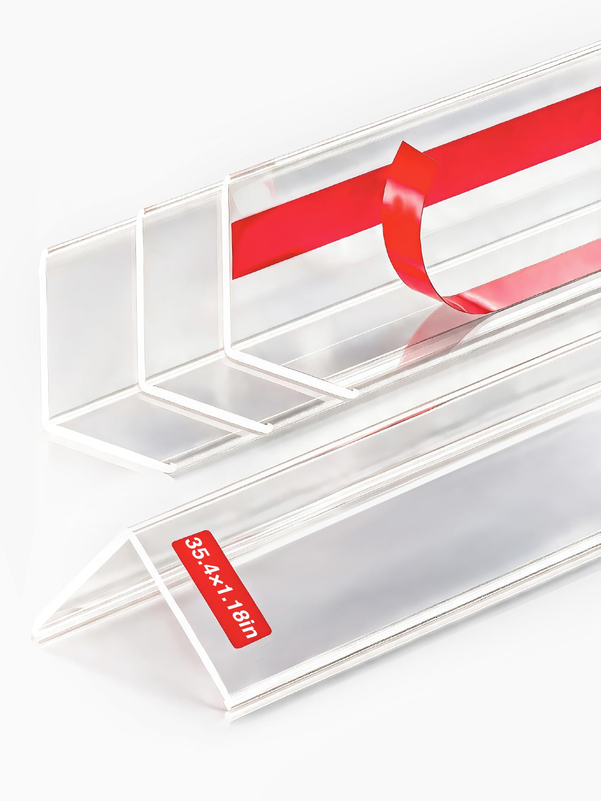 Protectores de esquina de pared autoadhesivos transparentes, 4 protectores de esquina y protectores de bordes para bebé, muebles, puertas, mesas, cubierta de muebles afilados, fácil de