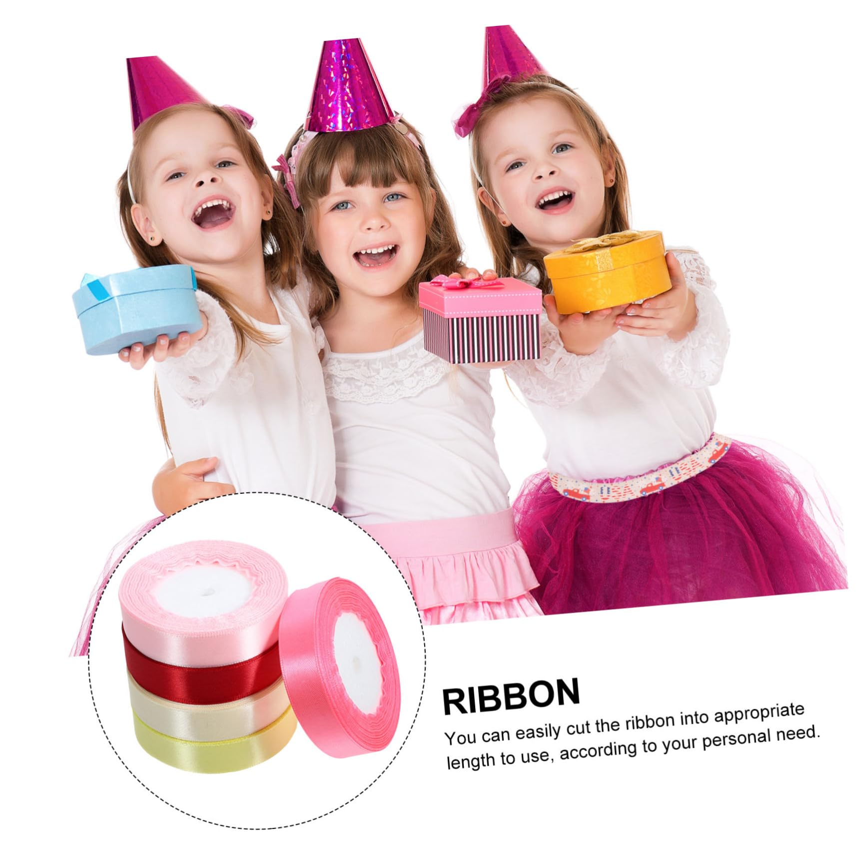 VILLCASE 20rollen Dekorative Geschenkband Farben Für Kreative Geschenkgestaltung Und Partydekoration