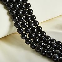 Vista 35 de 60 piezas de cuentas de amatista natural de 6 mm, cuentas de piedras preciosas redondas sueltas para hacer joyas