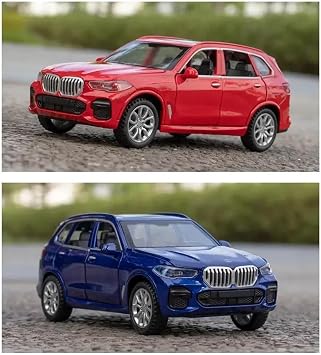 Scale Finished Model Car 1:32 For Bmw X5 Suv Static Simulation Die-cast Zinc Alloy Metal Car Model Ornaments Decoration Miniature Replica Car(Black)