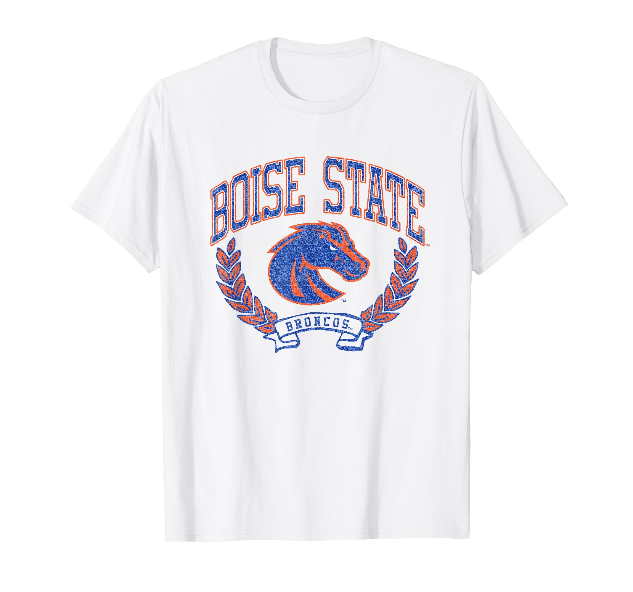 Boise State Broncos Victory Vintage White T-Shirt