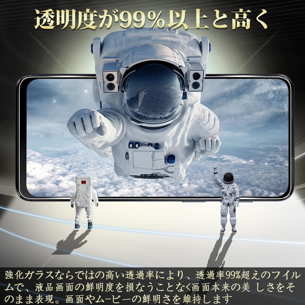 Amazon | 対応 Motorola MOTO G64 5G / G64Y 5G ガラスフィルム 2+2枚 
