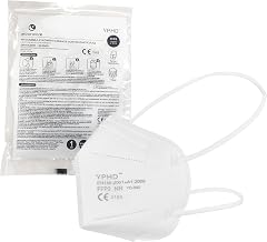 FFP2 Homologated Face Masks, 100 Units, Mask with comfortable fit head, CE 2163, Filtration Efficiency >94%