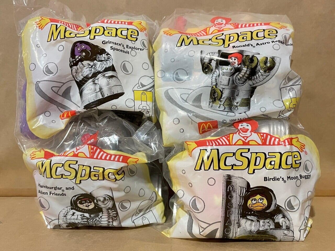 マクドナルド アメリカ ハッピーミール 缶 紙モノ コンプリートセット マクドナルド アメリカ ハッピーミール 缶 紙モノ コンプリート