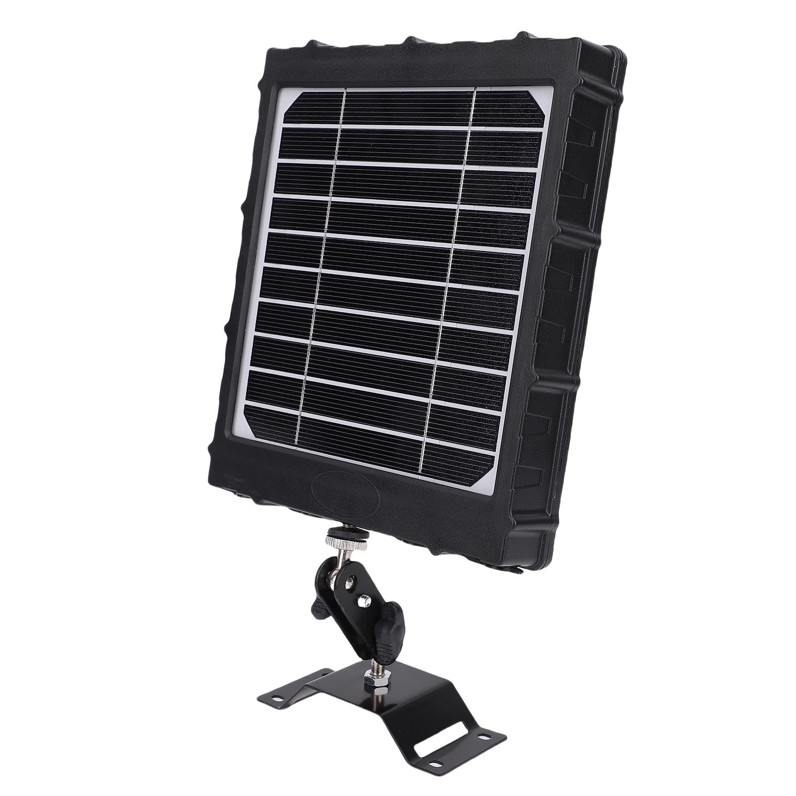 Pannello Solare per Fotocamera da Trail, Batteria Al Litio Integrata da 8000 MAh Caricabatteria Solare Al Silicio Monocristallino, Kit Off-grid con Porte USB Multiple per Fotografia di
