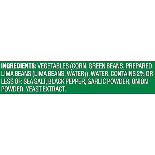 Miniatura 5 de Del Monte Mezcla de verduras y frijoles, estilo clásico, lata de 14.5 onzas, (paquete de 12)